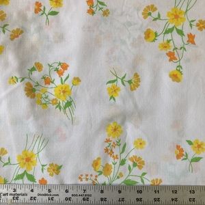 70’s Full Sized Flat Sheet